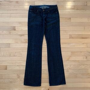 Express Jeans women’s size 2L dark wash bootcut denim pants